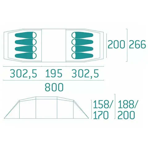 Tunnelltelt til 8–10 Asivik Tunnel Patrol