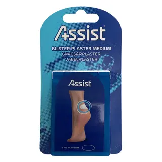 Gnagsårplaster Assist Blister Plaster Medium 5 pk