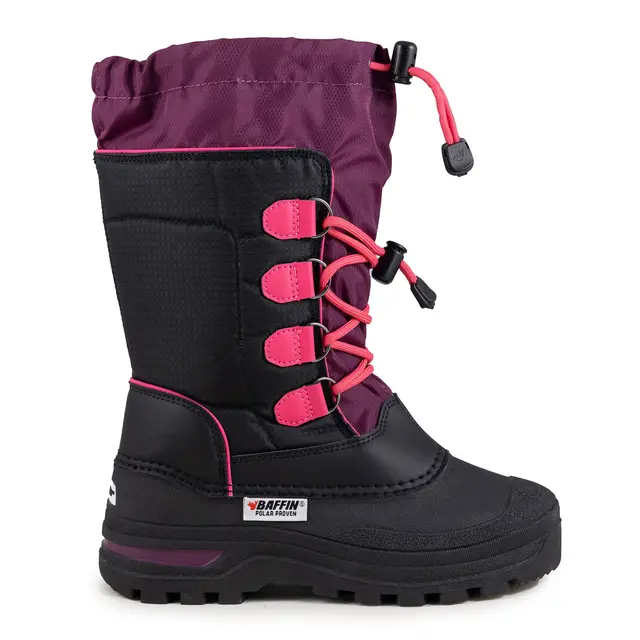Vinterstøvler til barn 35 Baffin Pinetree 35 VioletPink 