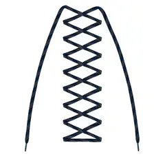 Skolisser Barth Lace Wide AntrazitBlue