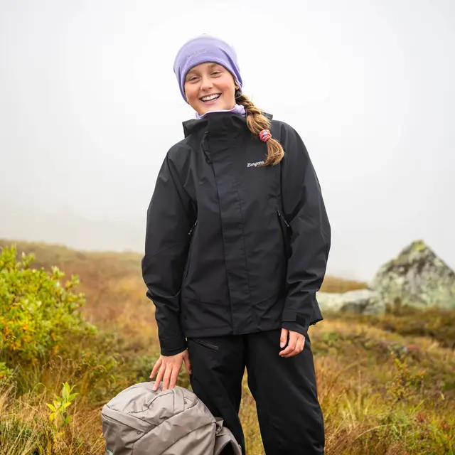 Skalljakke til junior 8 år Bergans 3L Shell Jacket Jr 128 91 