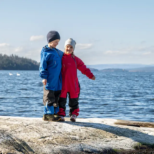 Utedress til barn 3 år Bergans Lilletind Coverall Kid 98 25739 