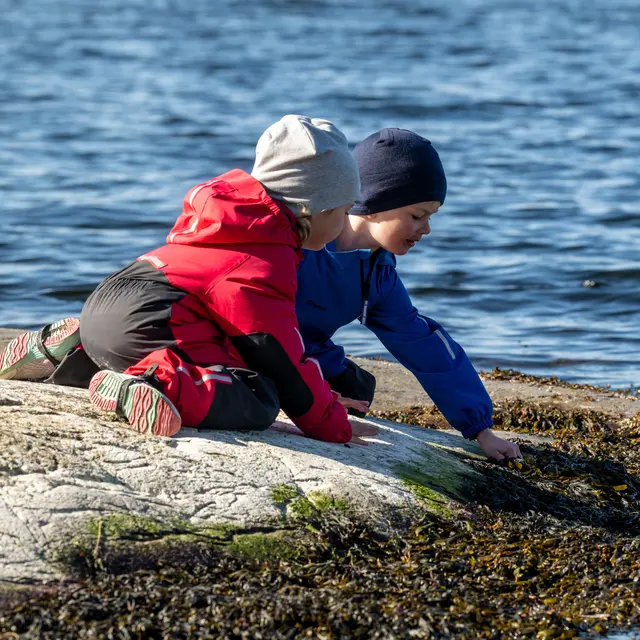 Utedress til barn 3 år Bergans Lilletind Coverall Kid 98 25739 