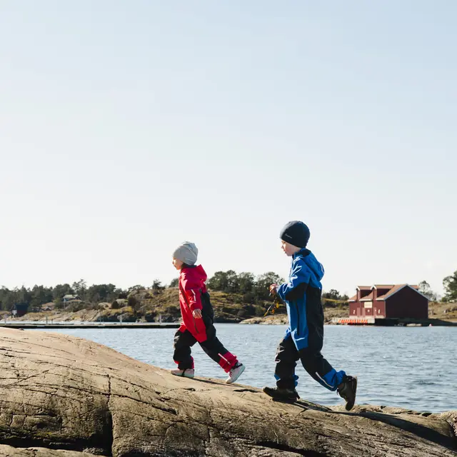 Utedress til barn 3 år Bergans Lilletind Coverall Kid 98 25739 