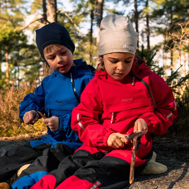 Utedress til barn 3 år Bergans Lilletind Coverall Kid 98 25739 