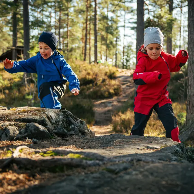 Utedress til barn 3 år Bergans Lilletind Coverall Kid 98 25739 
