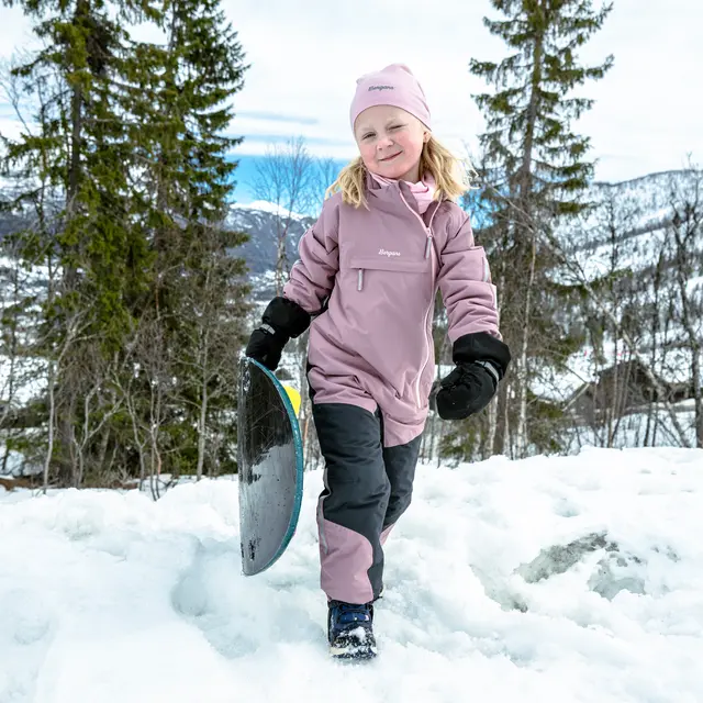 Utedress til barn 4 år Bergans Lilletind Ins Coverall Kid 104 2 