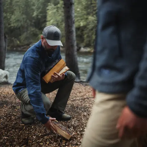 Skjorte til herre Bergans Nordmarka Flannel Shirt M 25692