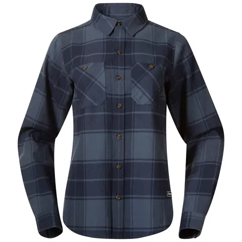 Skjorte til dame Bergans Nordmarka Flannel Shirt W 25692