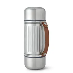 Termos 1 liter Black+Blum Explorer Flask Duo 1 L Grey