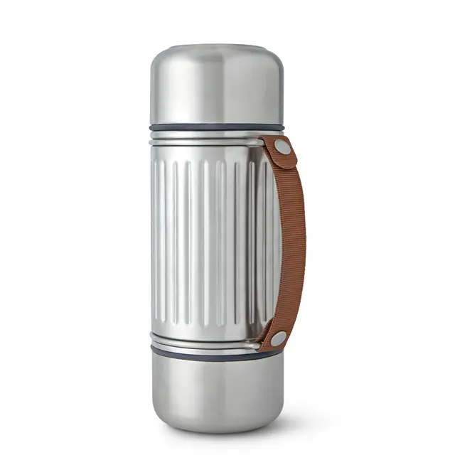 Termos 1 liter Black+Blum Explorer Flask Duo 1 L Grey 