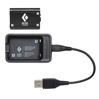 Oppladbart Black Diamond-batteri og lade Black Diamond 1500 Dual Fuel Battery