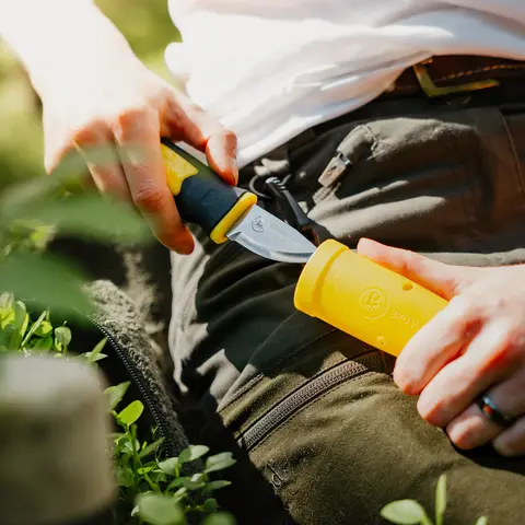 Turkniv Brusletto Kongla BlackYellow