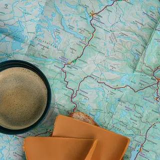 Lofoten Calazo Bil- og turistkart 1:250 000