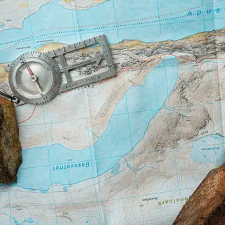 Tyin og Filefjell Calazo H&#248;yfjellskart 1:25 000 Jotunheime