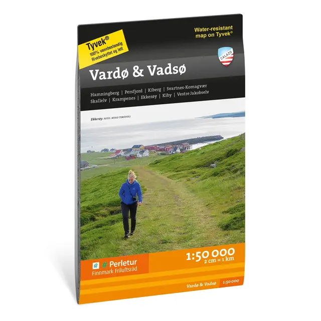 Vardø Vadsø Calazo Turkart 1:50 000 