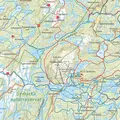 Trondheim Malvikmarka Calazo Stikart 1:25 000
