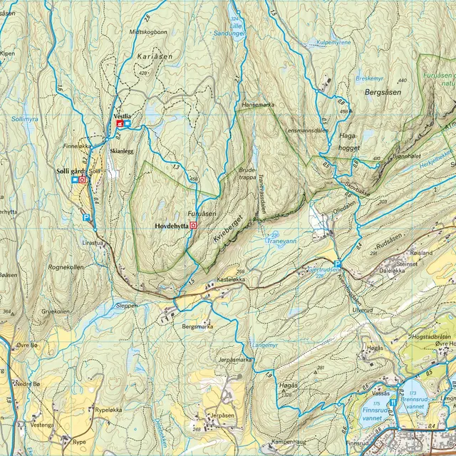 Oslo Vestmarka Calazo Stikart 1:20 000 
