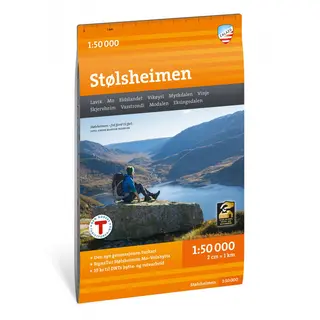 St&#248;lsheimen Calazo Turkart 1:50 000
