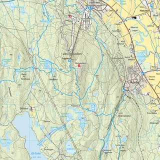 Oslo Romeriks&#229;sene Calazo Stikart 1:20 000