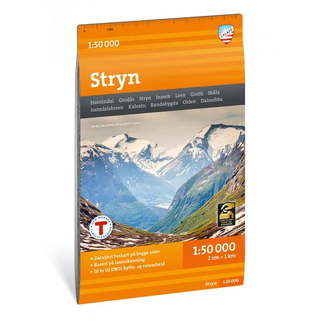 Stryn Calazo Turkart 1:50 000 