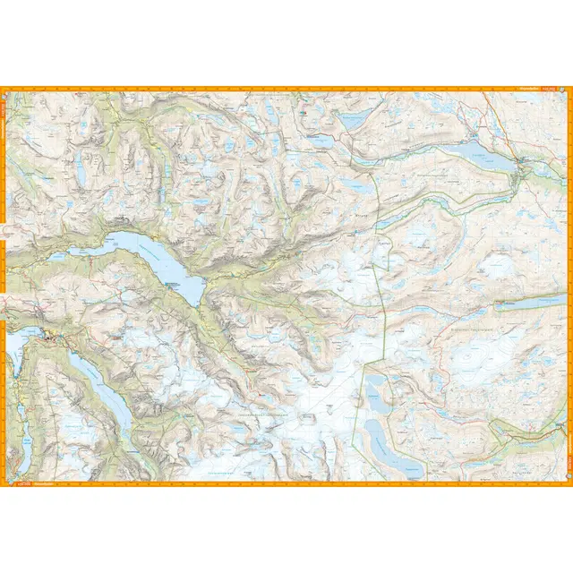 Stryn Calazo Turkart 1:50 000 