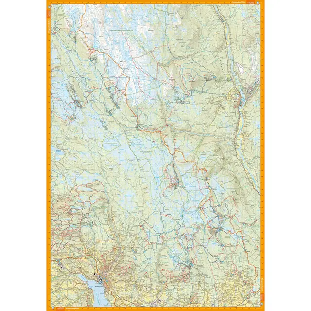 Hamar Hedmarken Calazo Turkart 1:50 000 