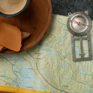 Bergen 7-fjellsturen Calazo Stikart 1:25 000