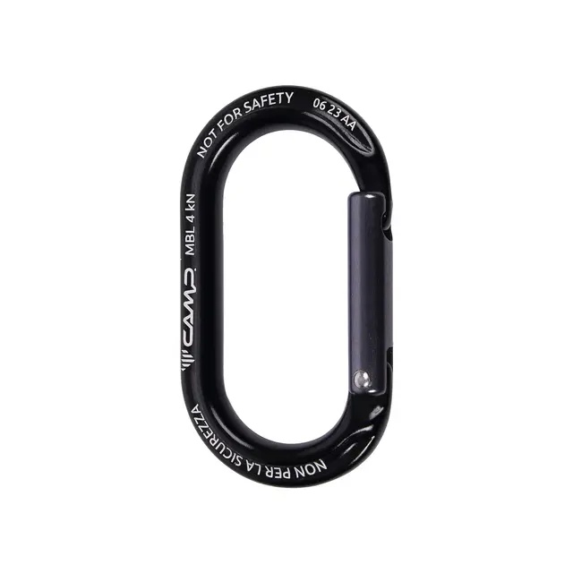 Utstyrskarabiner Camp Ekto Black 