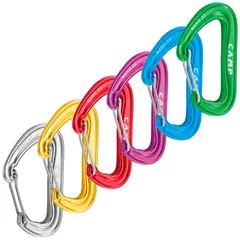 Karabiner Camp Nano 22 Rack Pack 6 pk