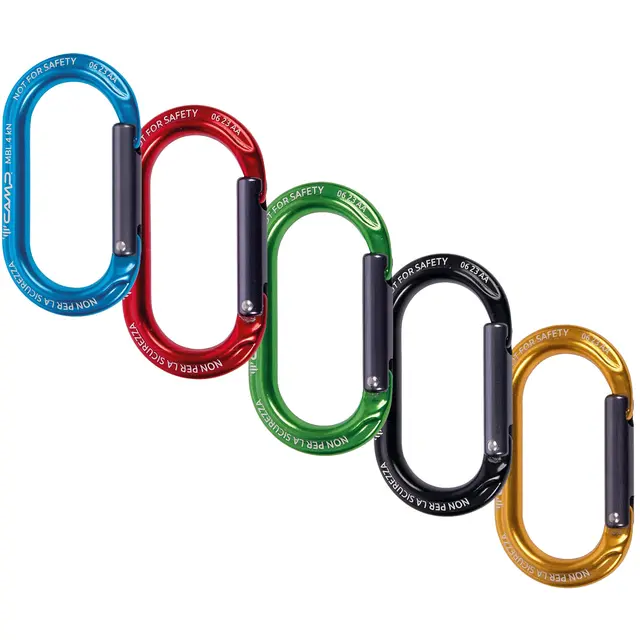 Utstyrskarabinere Camp Rack Pack Ekto 5 pk. 