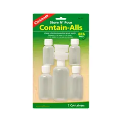 Beholdere til reise Coghlans Store N Pour Contain-Alls 7