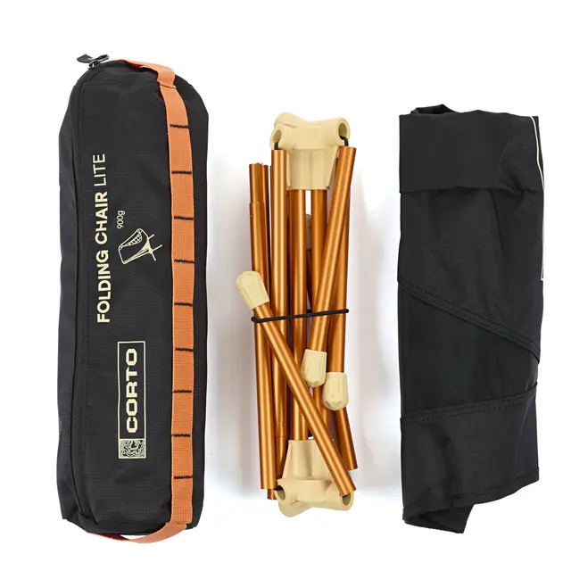 Stol Corto Folding Chair Lite Black 