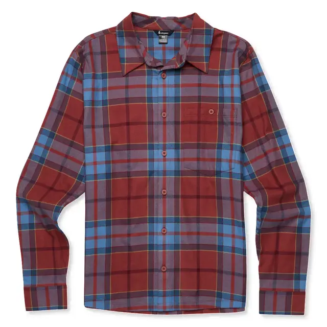 Skjorte til herre M Cotopaxi Quedo Flannel Shirt M M NutmegP 