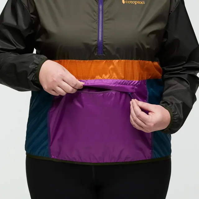 Anorakk til dame Cotopaxi Teca Half-Zip Wind W TreeFrog 