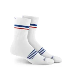 Løpesokker 35–37 Darn Tough Element Light Crew XS White
