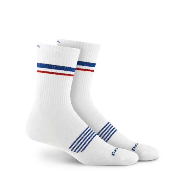 Løpesokker 35–37 Darn Tough Element Light Crew XS White 