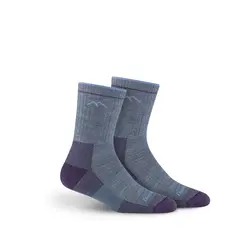 Sokker til dame 35–37 Darn Tough Hiker Mid Crew W S LightDenim
