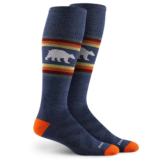 Skisokker til herre Darn Tough Norwegian Retro M Blue 