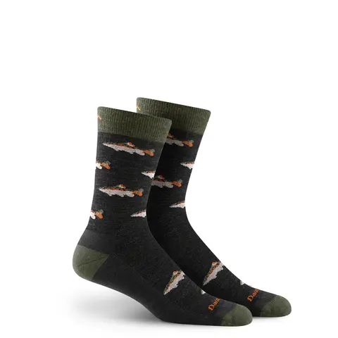 Sokker til herre Darn Tough Spey Fly M Charcoal
