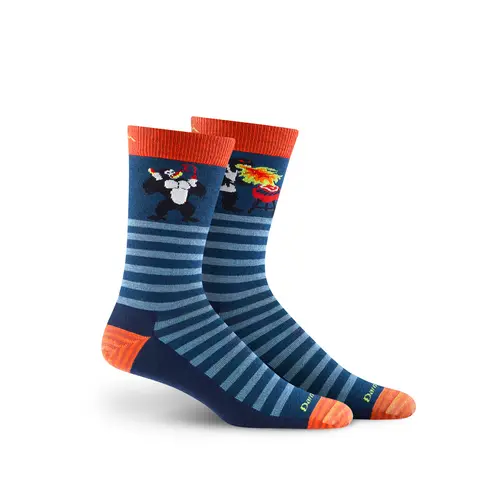 Sokker til herre Darn Tough Animal Crew M DeepWater