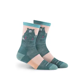 Sokker til dame Darn Tough Bear Micro Crew W Quartz