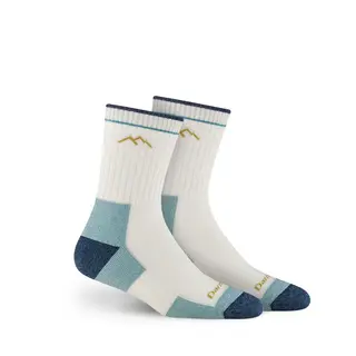 Sokker til dame Darn Tough Hiker Mid Crew W White