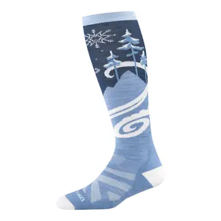 Skisokker til dame Darn Tough Swirlwind Otc W Midnight