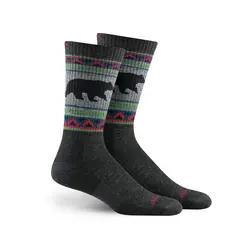 Sokker til herre 43-45 Darn Tough VanGrizzle Boot M L Charcoal