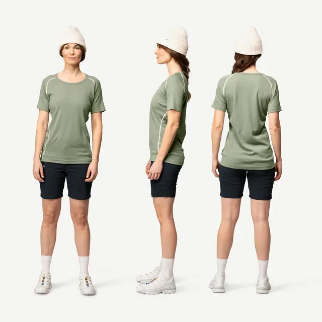Skjorte til dame S Devold Lauparen Merino Tee W S 402 