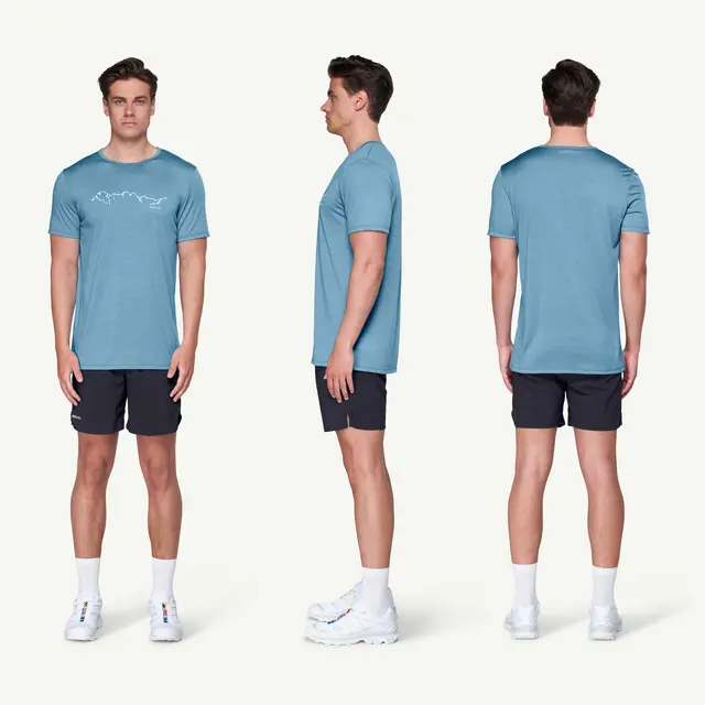 Skjorte til herre S Devold Active Skyline Tee M S 247 