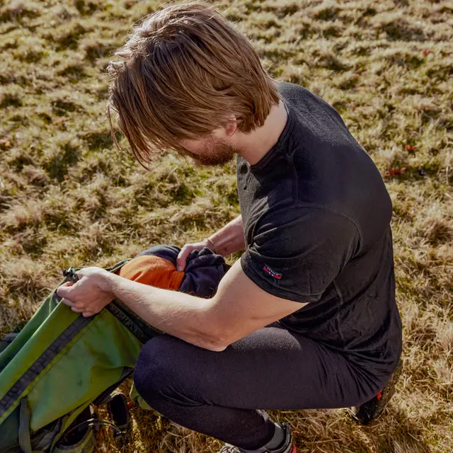Skjorte til herre L Devold Breeze Merino Tee M L 950 