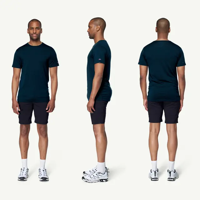 Skjorte til herre S Devold Breeze Merino Tee M S 284 