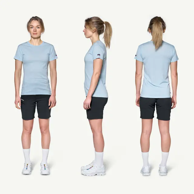Skjorte til dame XS Devold Breeze Merino Tee W XS 233 